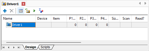 Opção Configurar o driver