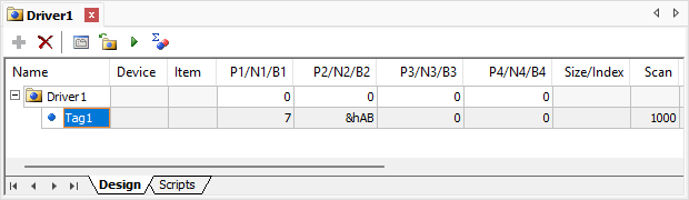 Parâmetro N2 em notação hexadecimal